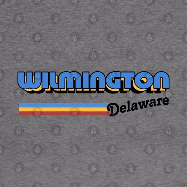 Wilmington Beach, Delaware / / Retro Styled Design by DankFutura